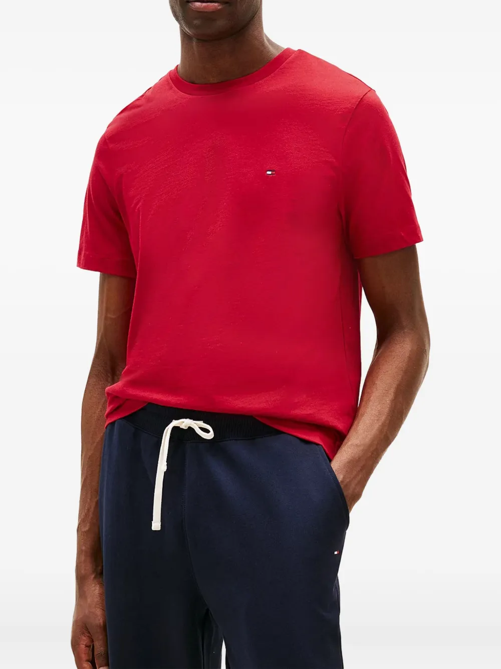 Tommy Hilfiger Essential Solid T In Red