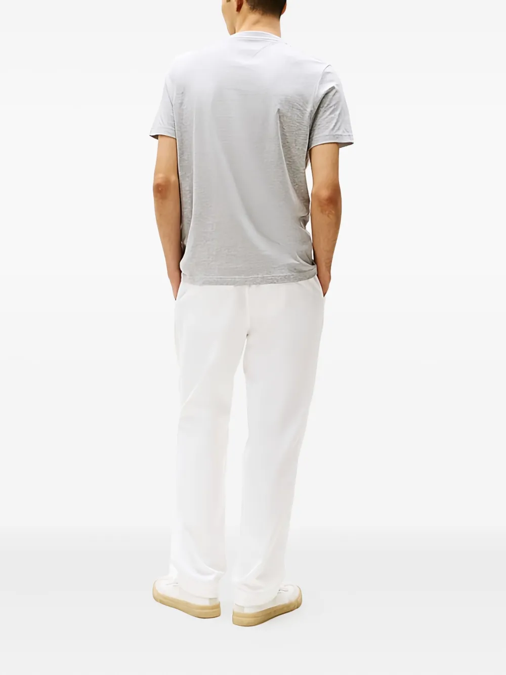 Tommy Hilfiger Katoenen T-shirt Grijs