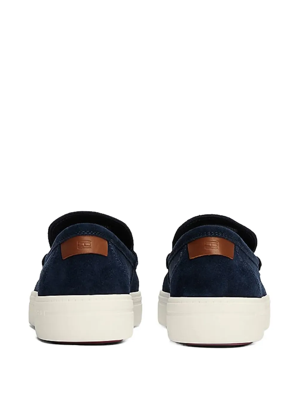 Tommy Hilfiger suede loafers Blue
