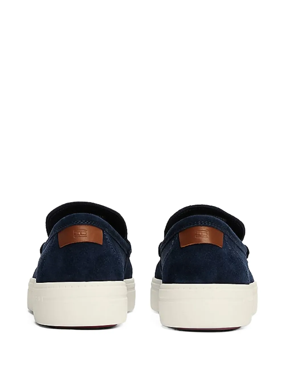 Tommy Hilfiger suede loafers Blue