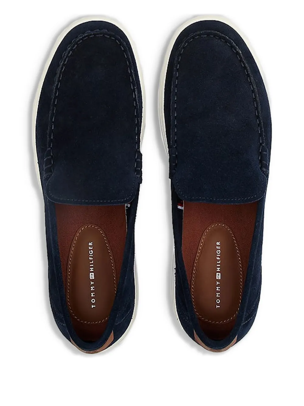 Tommy Hilfiger suede loafers Blue