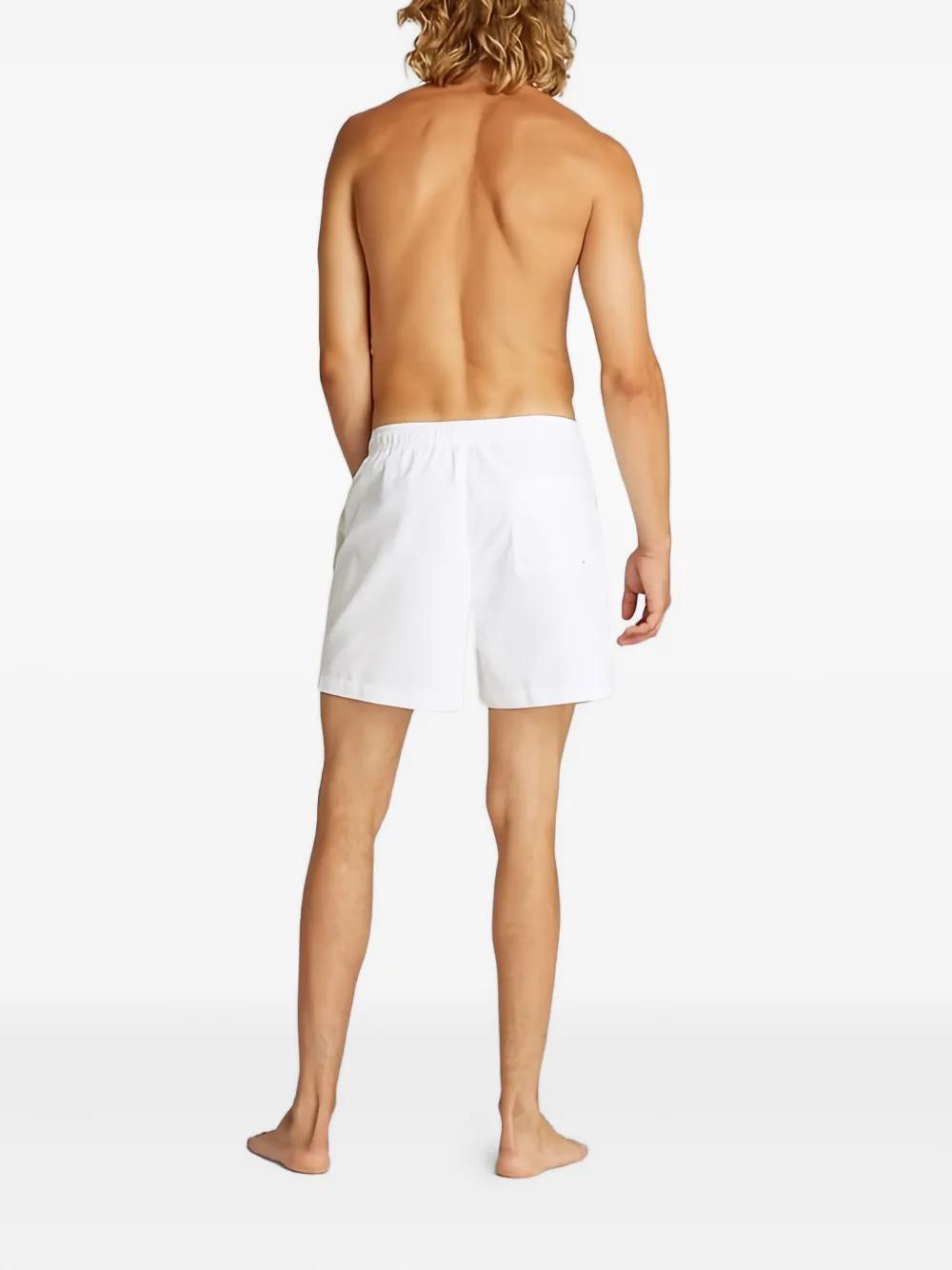 Calvin Klein Zwembroek met logoprint Wit