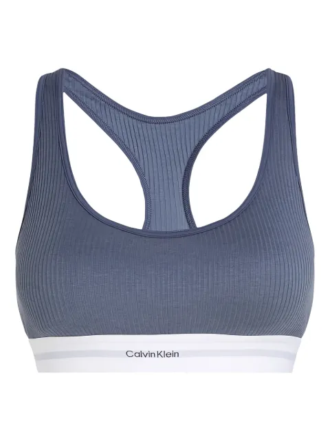 Calvin Klein logo-waistband bra