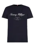 Tommy Hilfiger Script-logo T-shirt - Blue