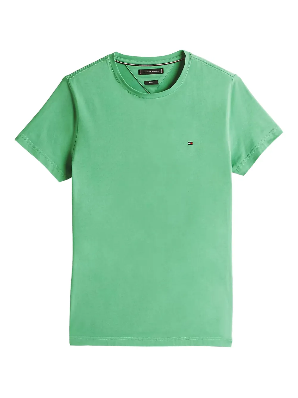 flag-logo crew-neck T-shirt