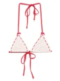Frankies Bikinis Nick bikini top - Neutrals