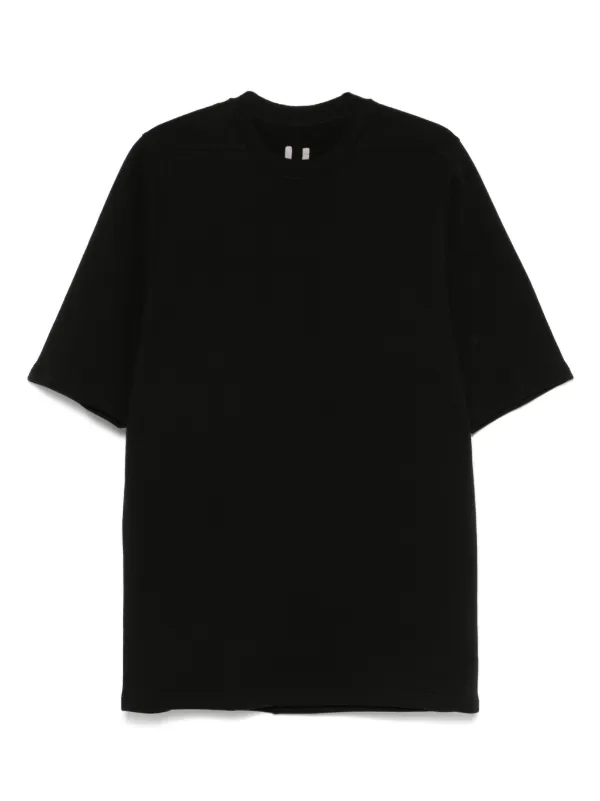 ◆送料・関税込み◆RICK OWENS Tシャツ ' T' Rick Owens Short Level Tシャツ | ニュートラル | FARFETCH JP