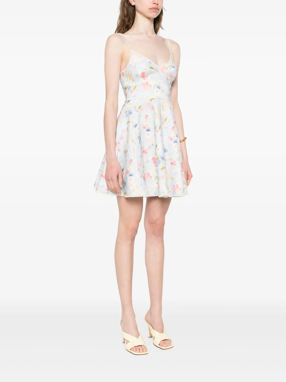 ZIMMERMANN LUCKY PICNIC MINI DRESS