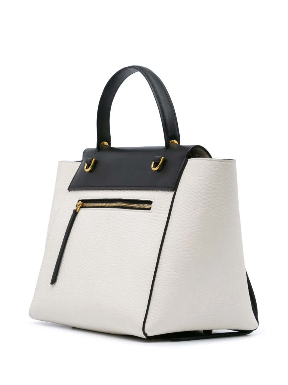 Céline Pre-Owned 2017 Mini Bicolor Leather Belt satchel | Pre-Owned | Image 2