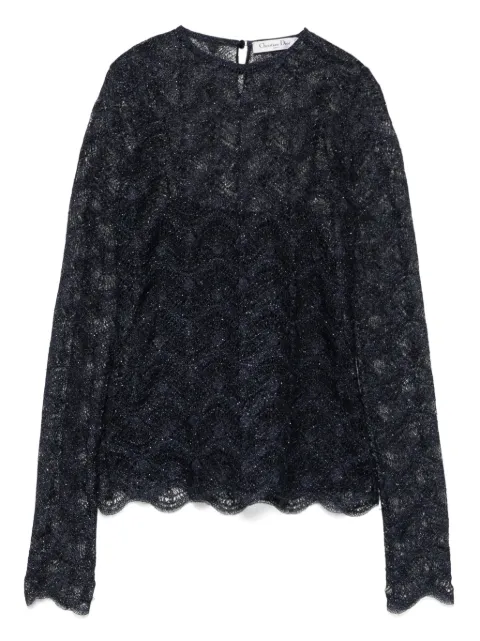 Christian Dior Pre-Owned 2016 lace blouse