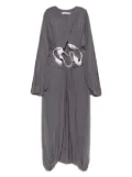 Christopher Esber Sculptured Torso maxi dress - Grey