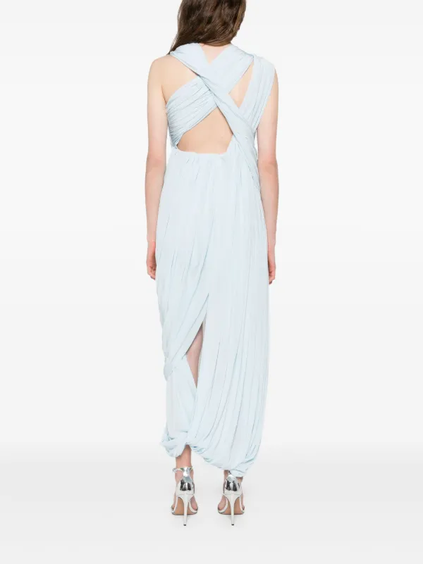 christopher esber magnetica asymmetric dress Christopher Esber Magnetica Asymmetric Midi Dress