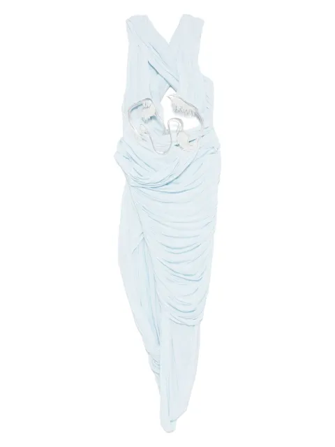 Christopher Esber Sculptured Draped asymmetric dres