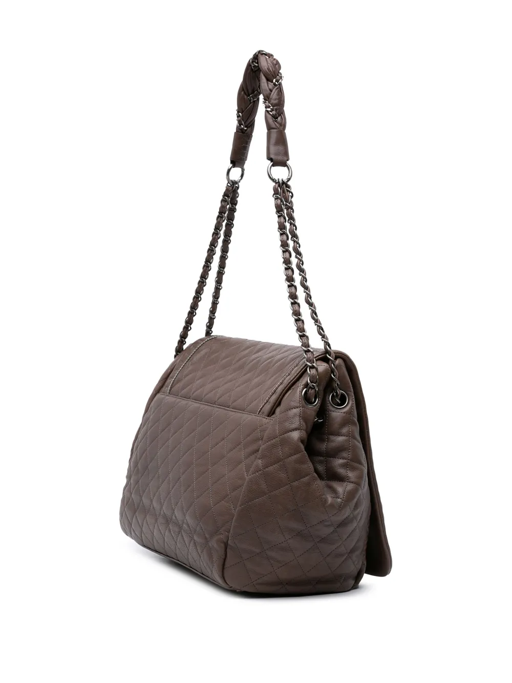 CHANEL Pre-Owned 2011 Large Quilted Calfskin Istanbul Accordion Flap shoulder bag | Pre-Owned | Image 2