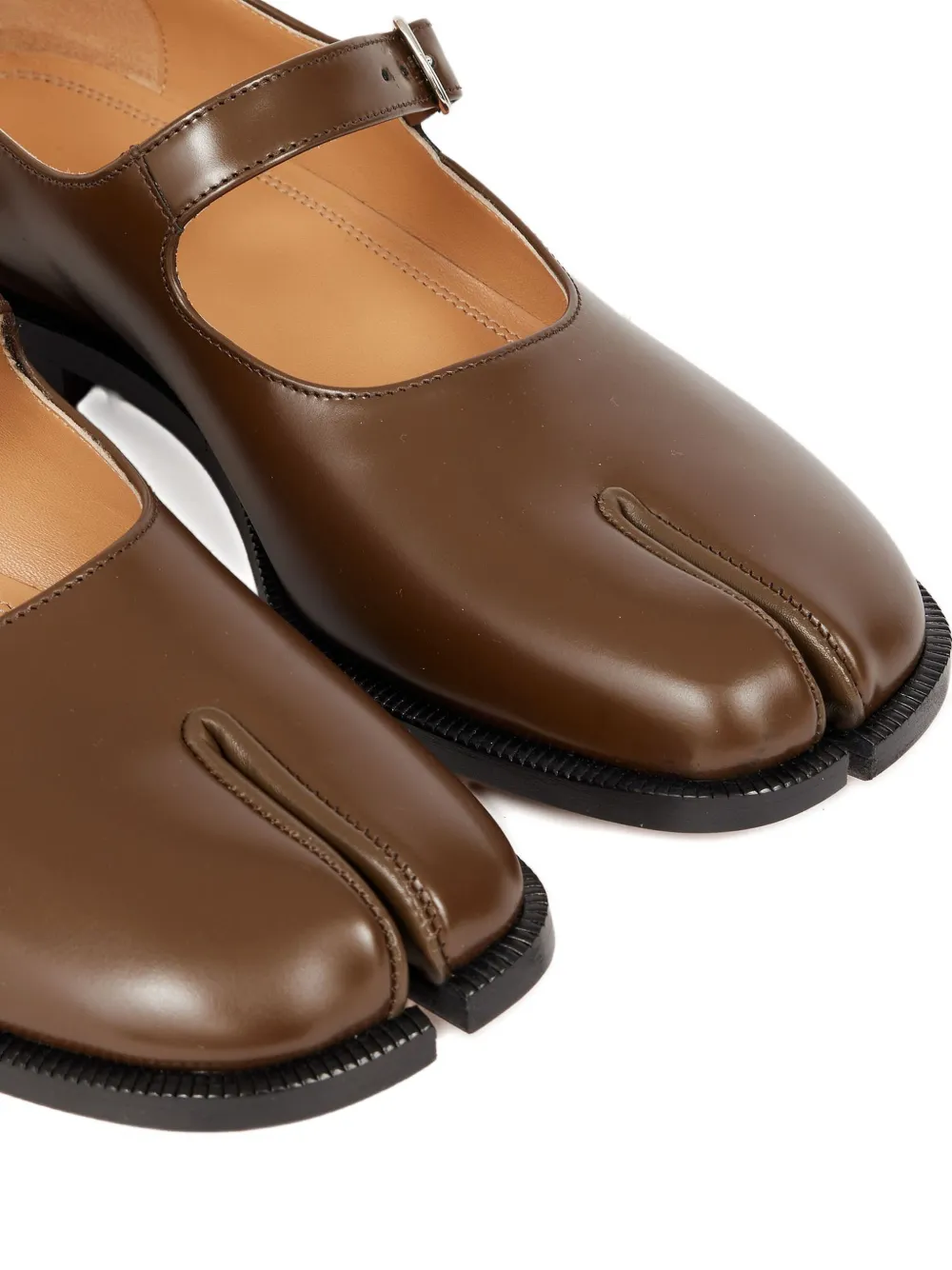 Maison Margiela Tabi pumps Bruin