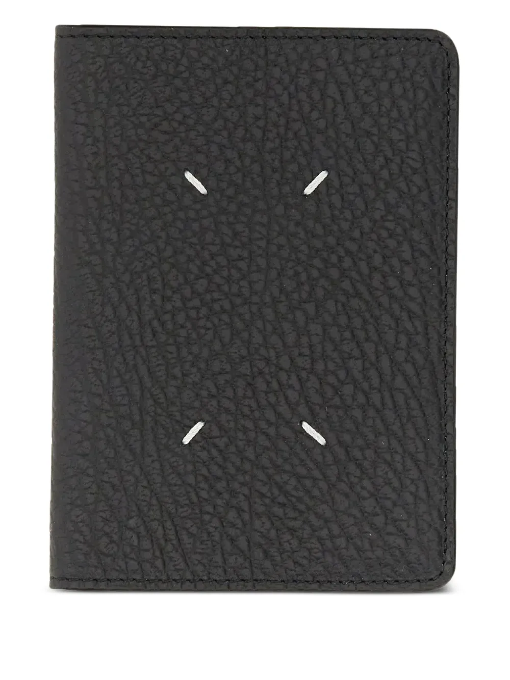 Maison Margiela embossed-leather cardholder | Black | Image 1