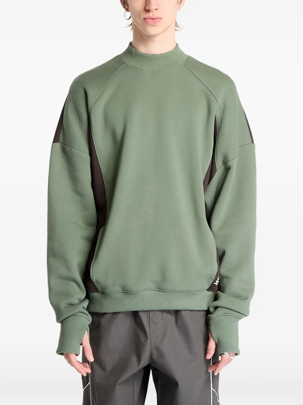 Reebok sudadera con cuello redondo | verde | Image 1