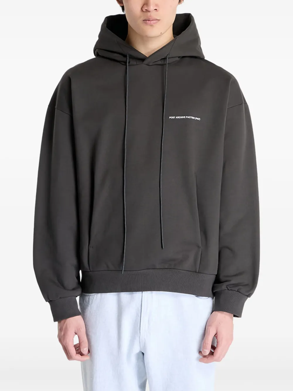 Post Archive Faction hoodie 8.0 Right | gris | Image 1