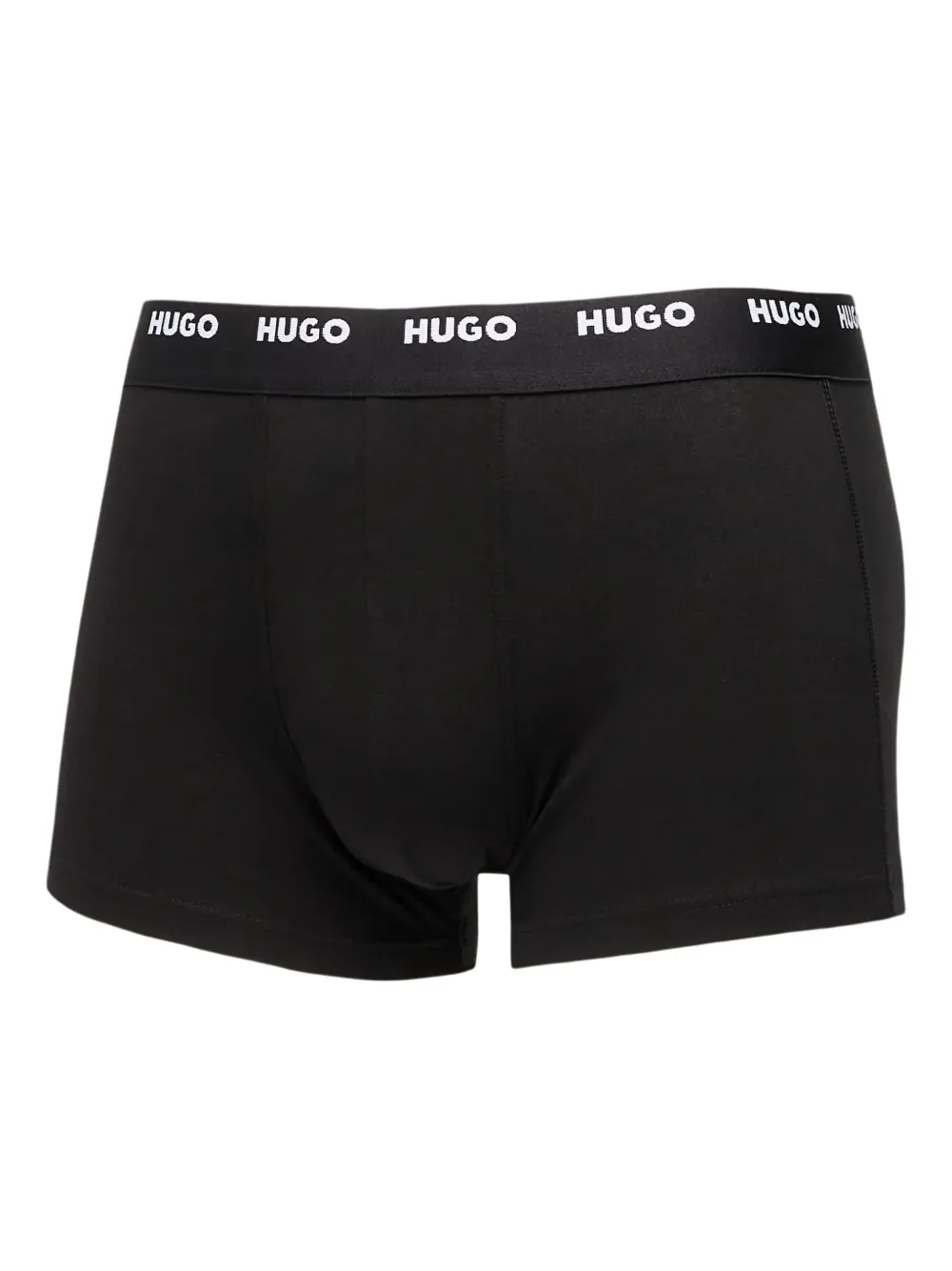 HUGO Vijf boxershorts met logoband Zwart