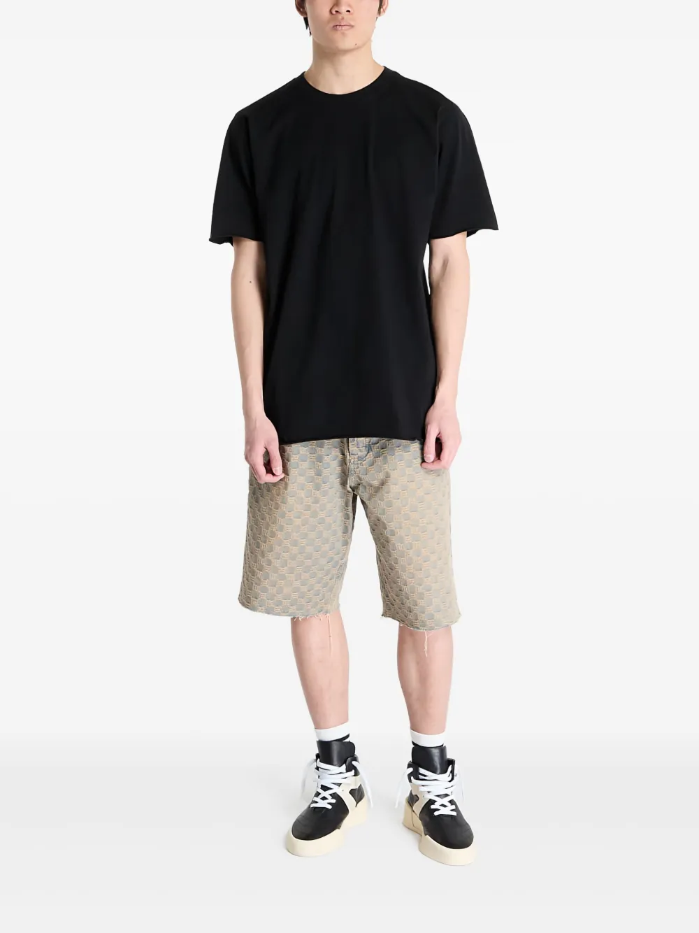 Reebok relaxed-fit crew-neck T-shirt - Zwart