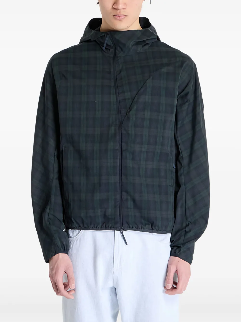 POST ARCHIVE FACTION CHECKERED JACKET