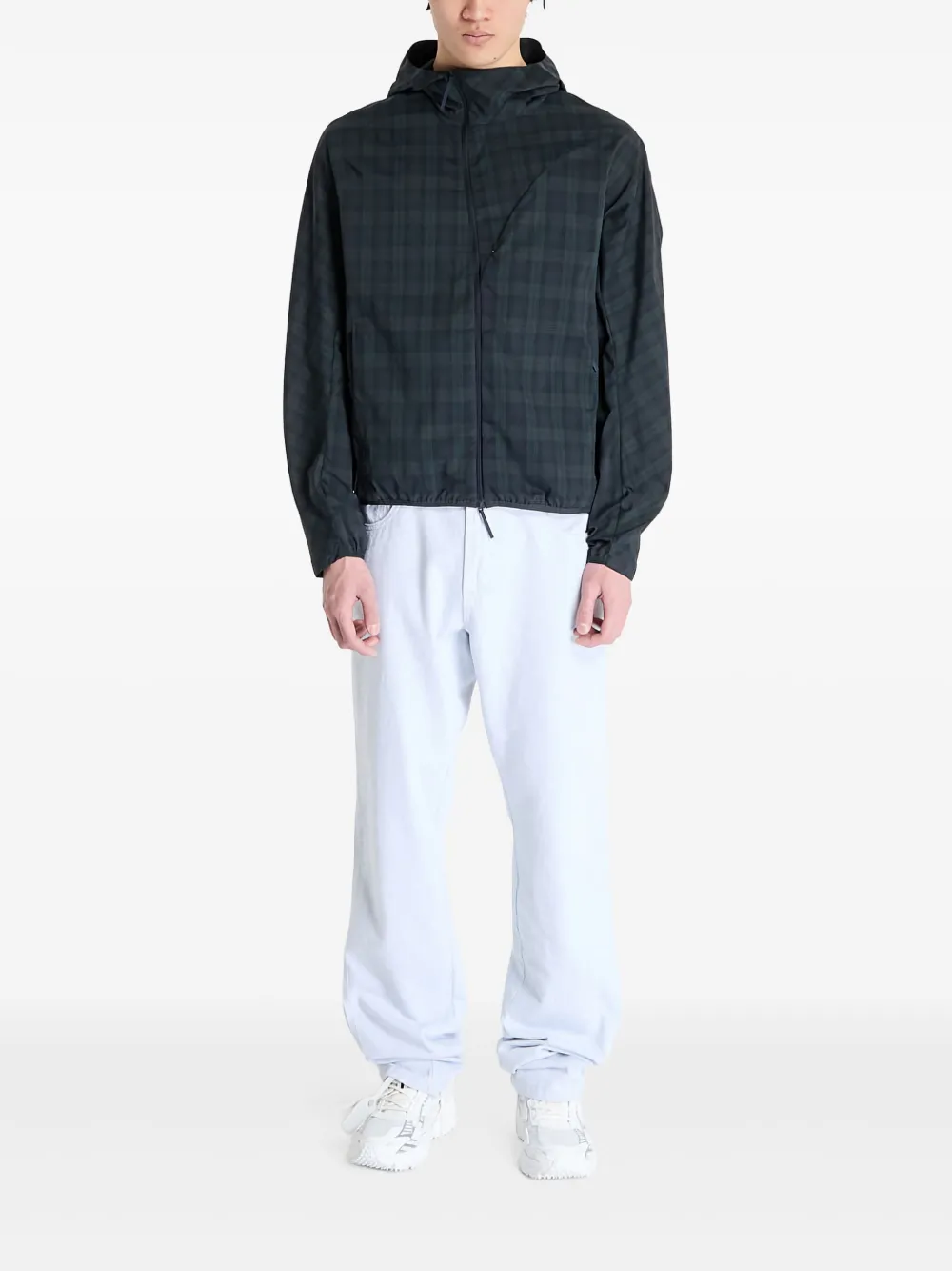 POST ARCHIVE FACTION CHECKERED JACKET