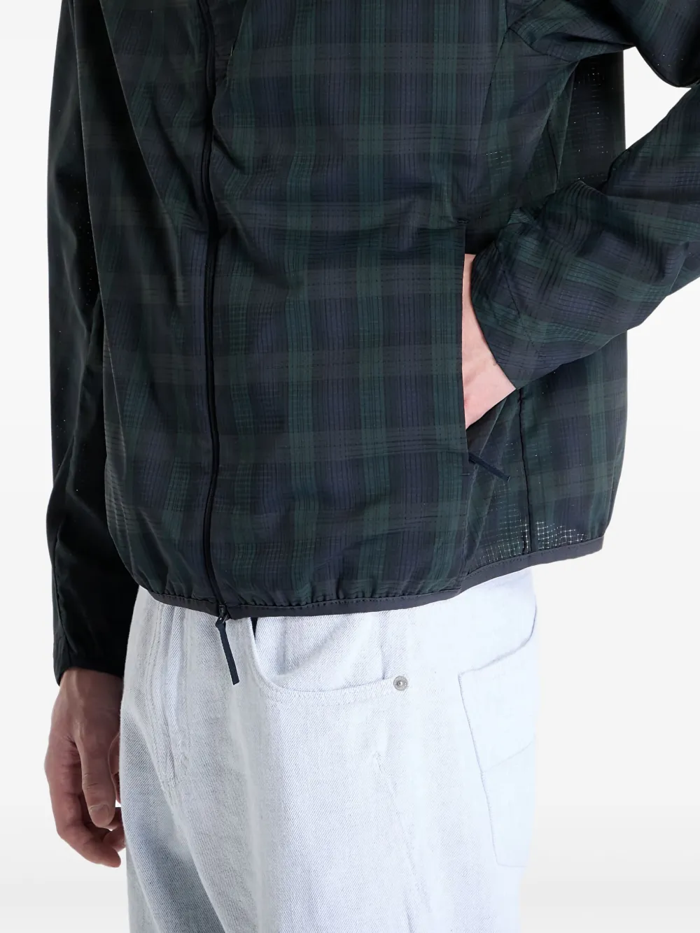 POST ARCHIVE FACTION CHECKERED JACKET