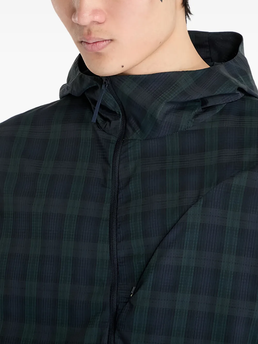 POST ARCHIVE FACTION CHECKERED JACKET