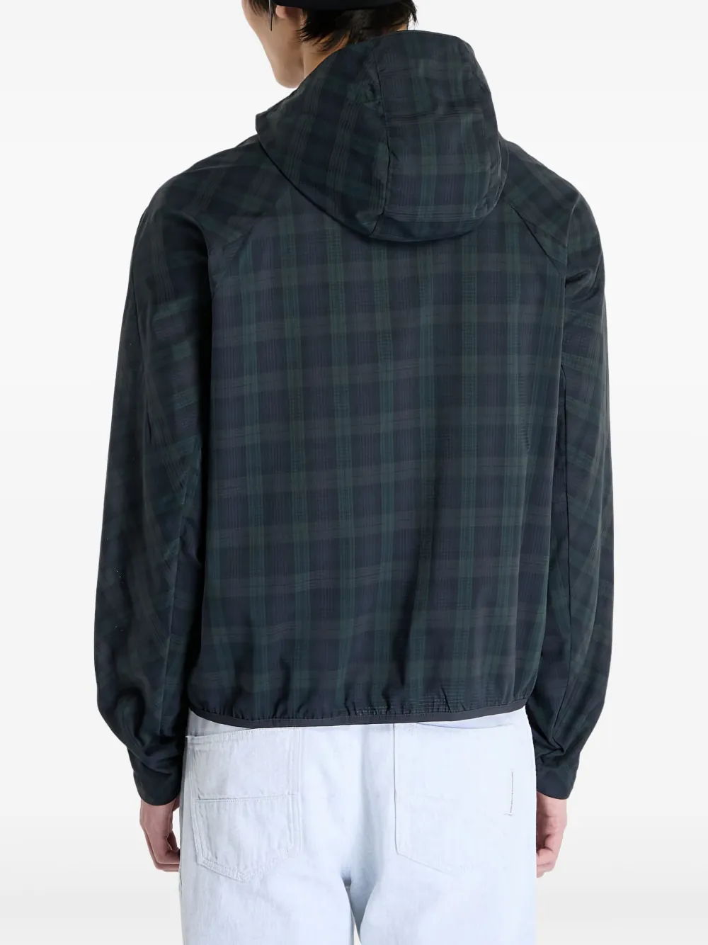 POST ARCHIVE FACTION CHECKERED JACKET