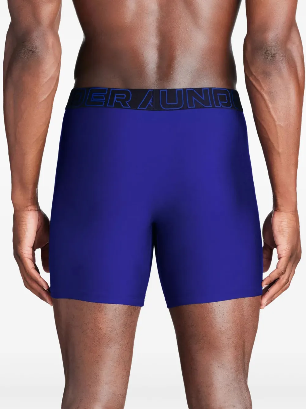 Under Armour Drie boxershorts met logoband Blauw