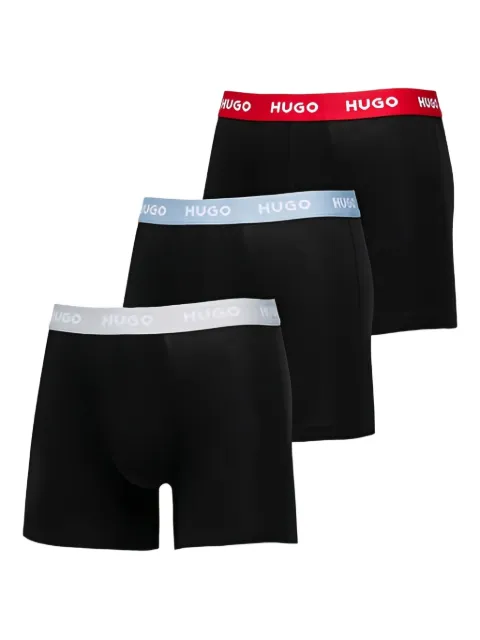 HUGO logo-waistband boxers (pack of three)