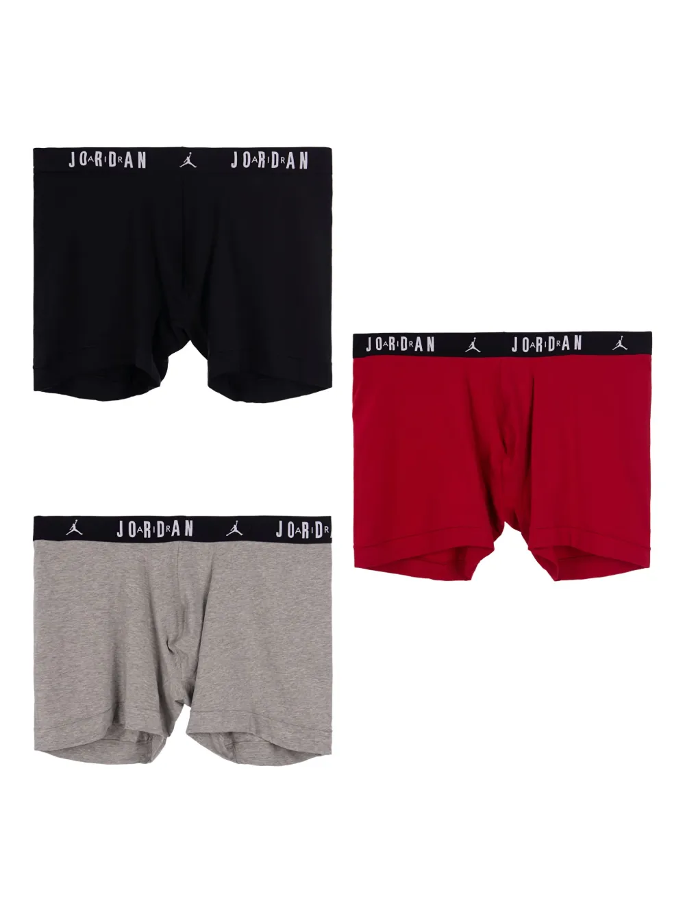 Jordan Drie boxershorts met logoband Rood
