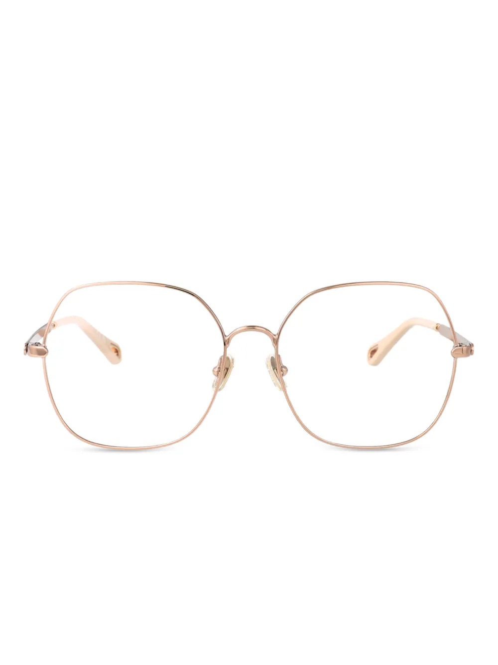 Chloé Eyewear square-frame glasses | Gold | Image 1