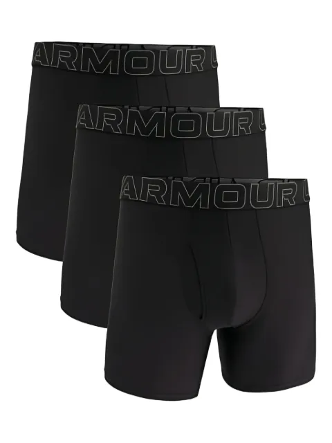 Under Armour pack de tres bóxeres con logo en la pretina