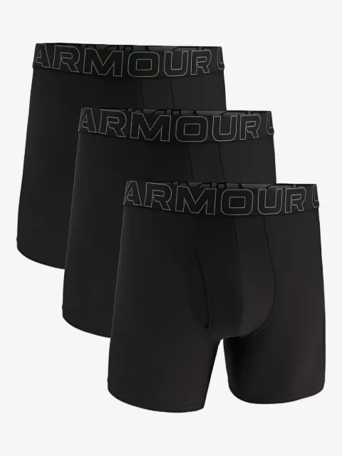 Under Armour pack de tres bóxeres con logo en la pretina