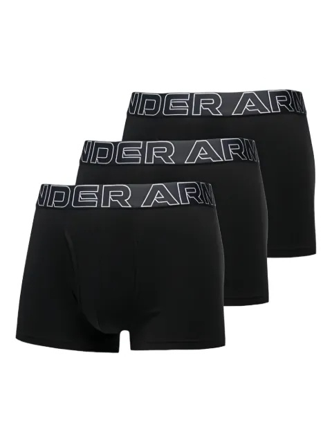 Under Armour pack de tres bóxeres con logo en la pretina
