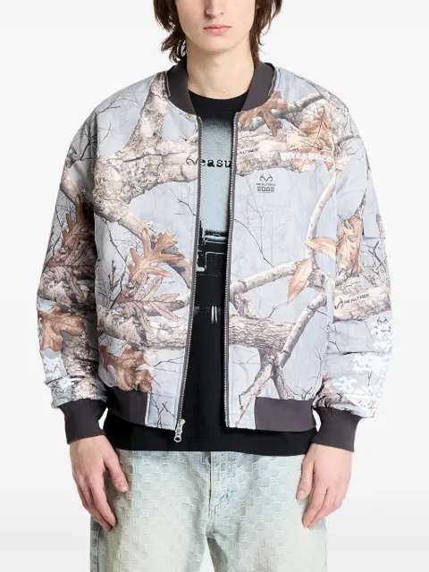 Pleasures tree-print bomber jacket