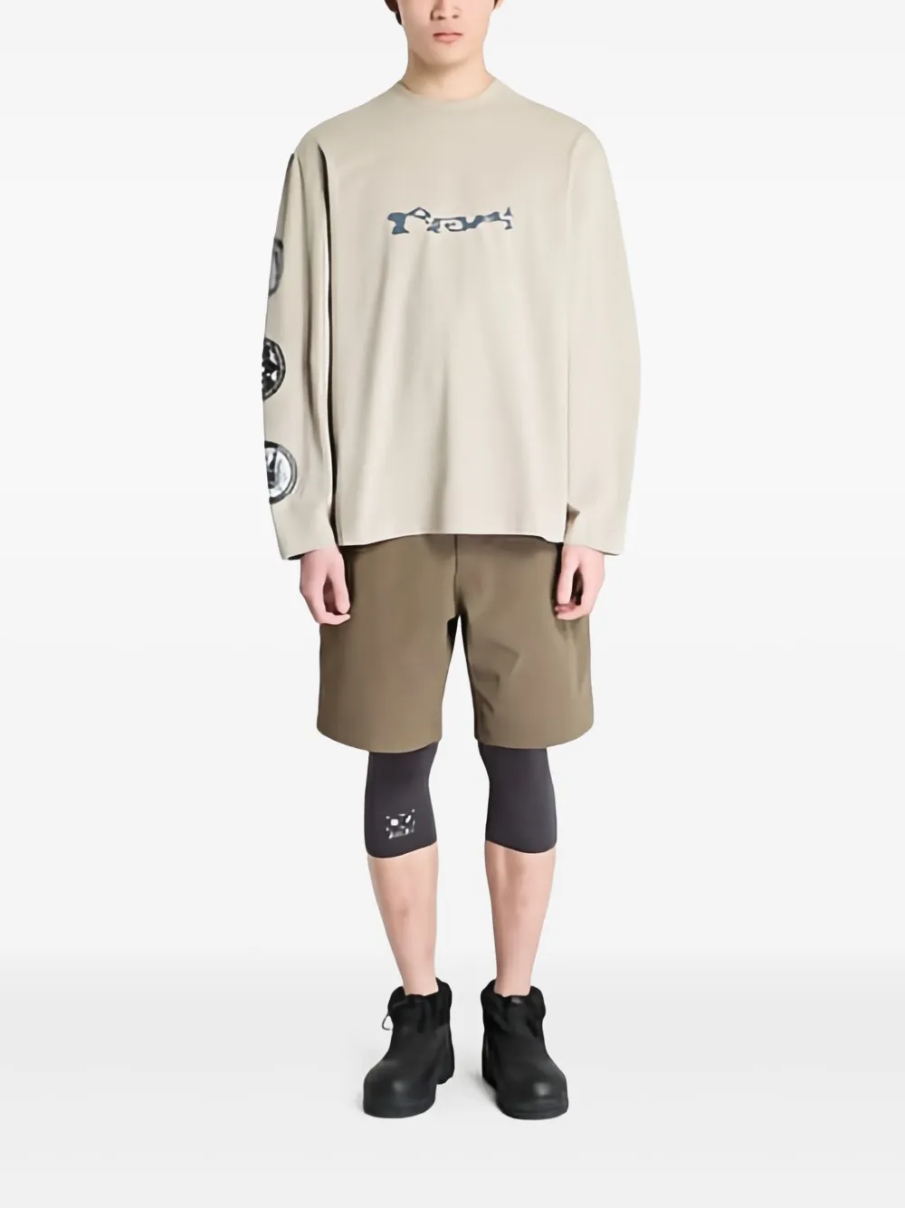 ROA Division T-shirt - Beige