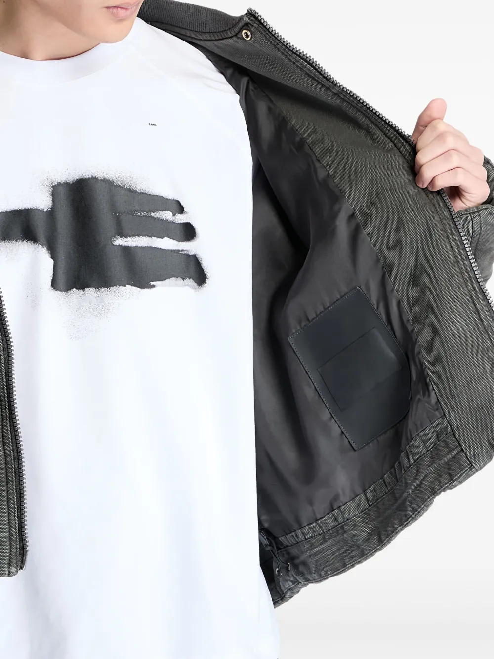 HELIOT EMIL Parametrical Jacket | Grey | FARFETCH CA