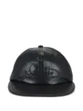 Post Archive Faction 8.0 leather cap - Black