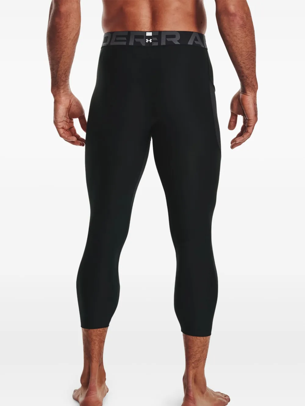 Under Armour Armour Three-quarter Leggings In Black