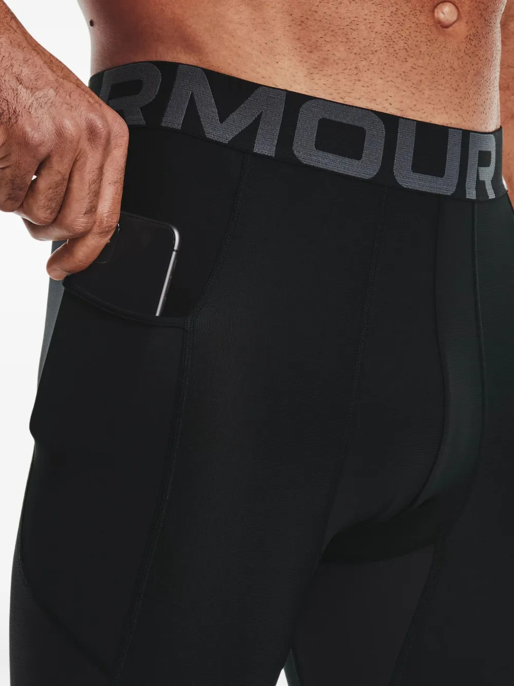 Under Armour Armour Three-quarter Leggings In Black