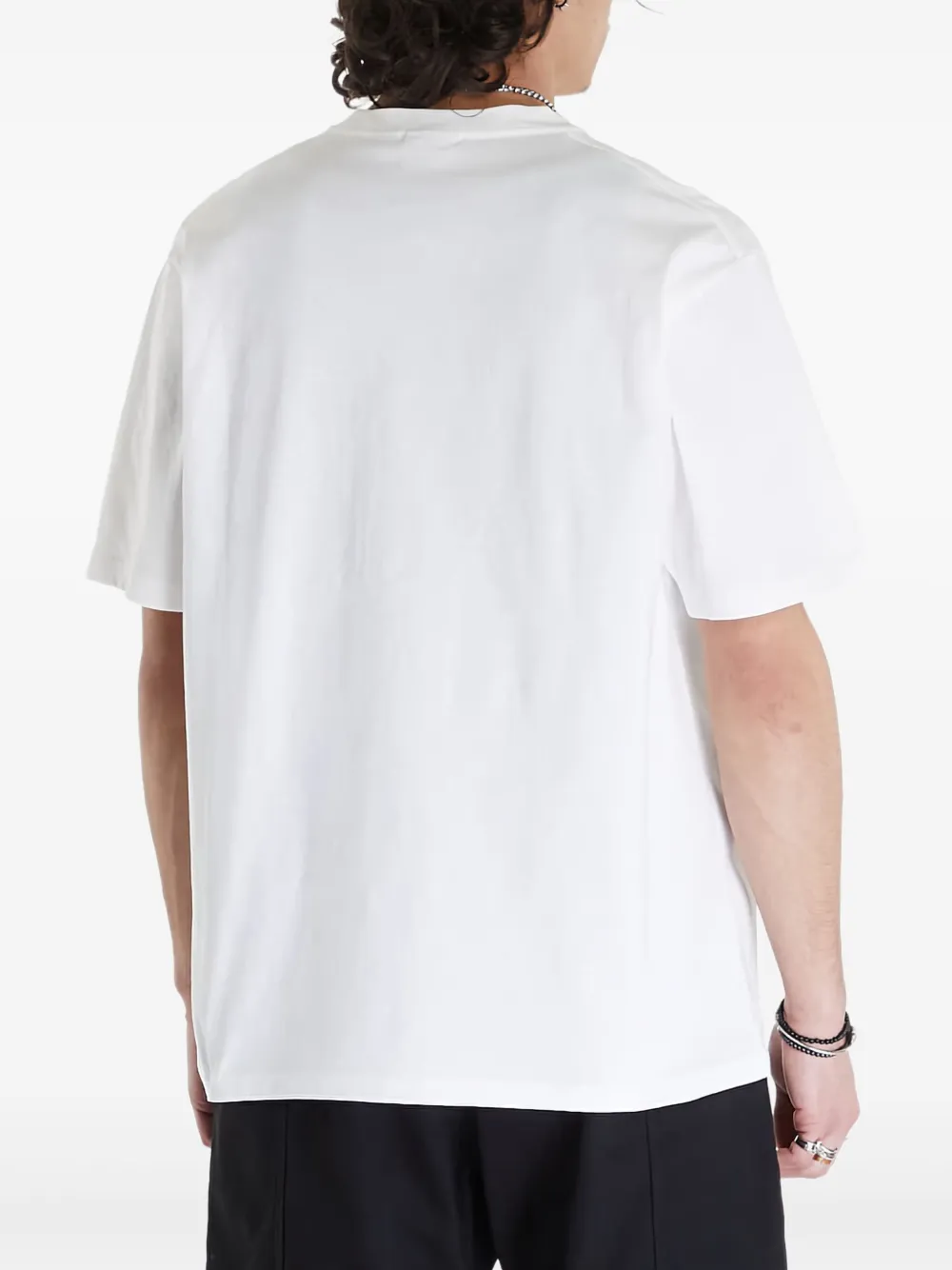 Mrgckit様 Gramicci logo-embroidered T-shirt | White | FARFETCH CA