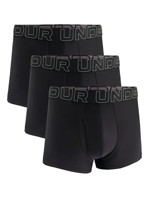 Under Armour pack de tres bóxeres con logo en la pretina