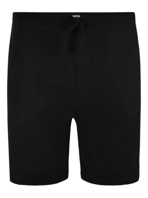 BOSS logo-embroidered shorts