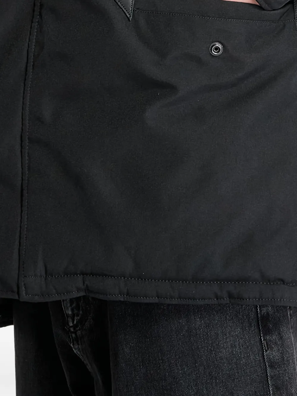 Alpha Industries Explorer parka met afwerking van imitatiebont Zwart