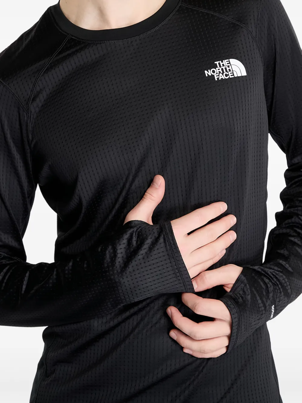 The North Face Long-sleeved T-shirt In Black