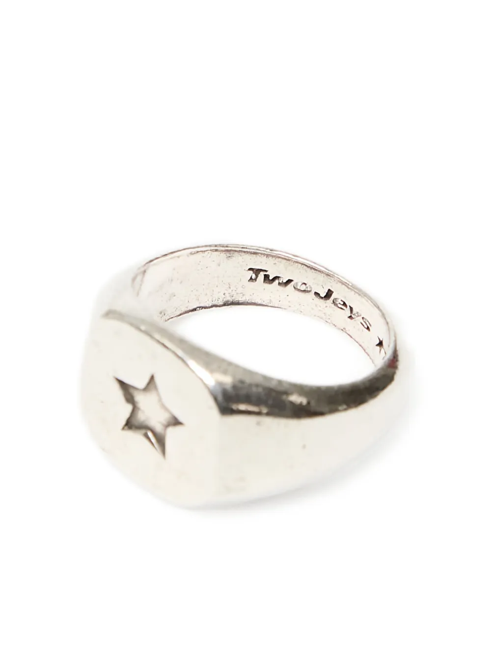 Twojeys Star Ring In Metallic