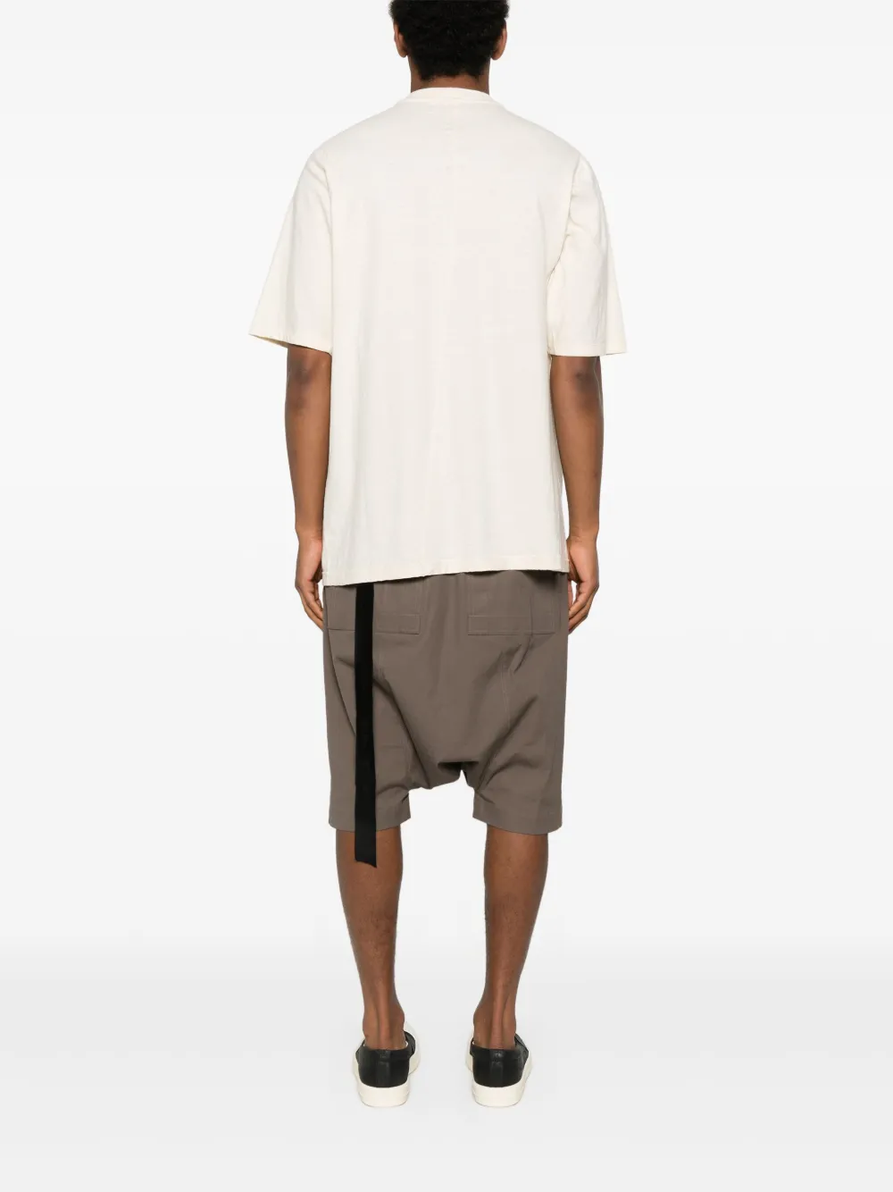 Rick Owens DRKSHDW Gebreid T-shirt Beige