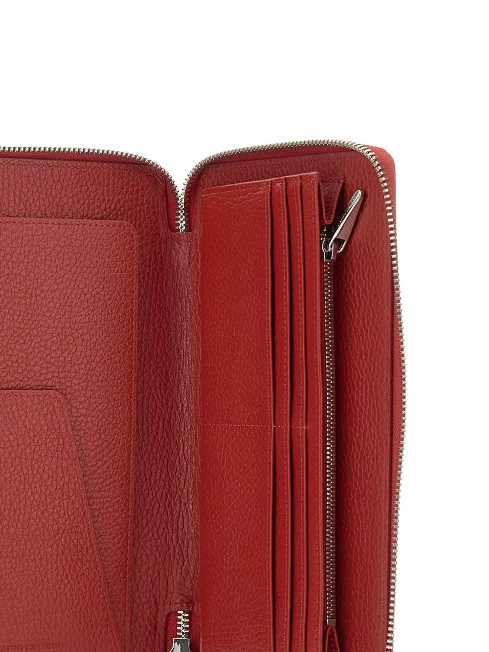 GIANNI CHIARINI Leren portemonnee Rood